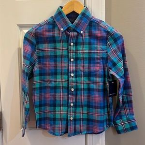 Crown & ivy button down shirt, boy size small (8)
